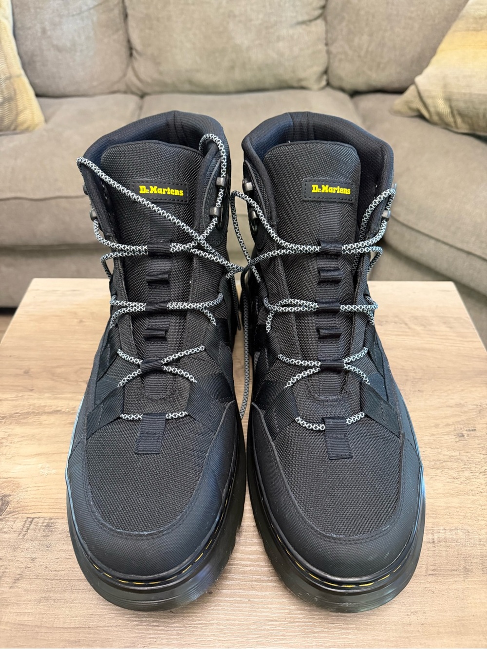Dr. Martens Black High-Top Lace Boots